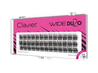 Clavier Rzęsy WIDE Du2o 10mm Kępki